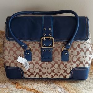 Coach VSG Flap tote
